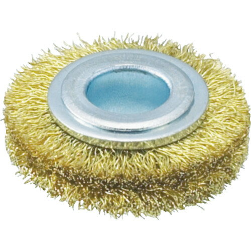 TRUSCO ホイルブラシ 32×10mm穴 真鍮線 線径0.15 TB6304