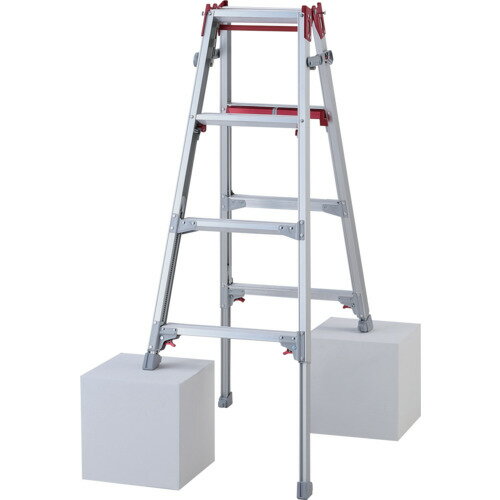 ハセガワ 脚部伸縮脚立 シャガマン 4段 RYR-12a...