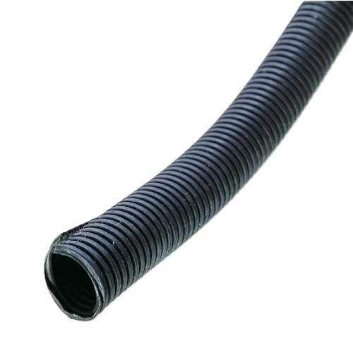TRUSCO 屋外用コルゲートチューブ スリット入り 内径17mm 10m CTSW20-10