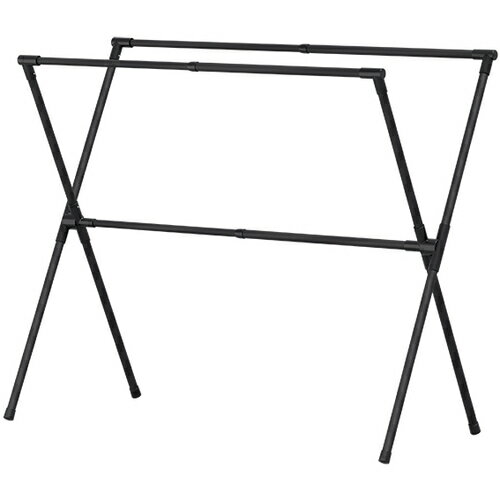 TENMA 伸縮式布団2枚干しX型 ポーリッシュ PSBKー11 811001264