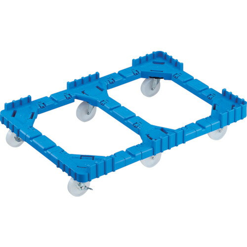 TRUSCO OC�ɡ��꡼ 75L���ꥳ���� �ʥ�������� 6�ؼ��ߥ��ȥåѡ��� ��¦������̵�� �֥롼 OCD-75BNS-B