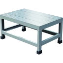 TRUSCO アルミ製溶接一体構造型作業台 一段(完成品) W600*D400*H300 WTDB6430