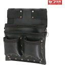 タジマ 着脱式腰袋 K 釘袋 3段大 ツインフック SFKBK-KG3L2H