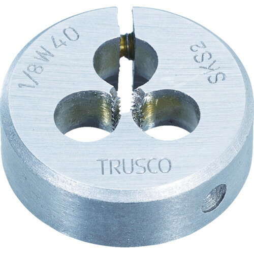 TRUSCO 丸ダイス SKS ウィット 38径 5／8W11 T38D-5／8W11