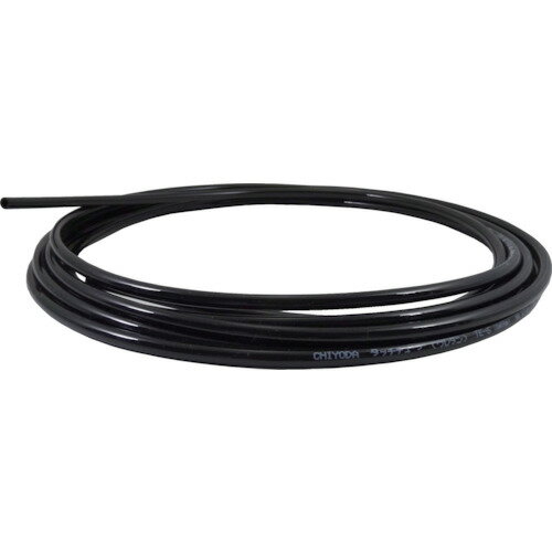 乐天商城 - チヨダ　TEタッチチューブ　12mm／20m　黒 TE-12-20 BK