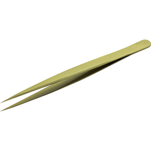 TRUSCO 真鍮製ピンセット 140mm 先細型 TSP-82
