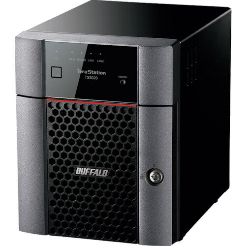 BUFFALO TeraStation TS3420DNシリーズ 4ベイデスクトップNAS 8TB TS3420DN0804