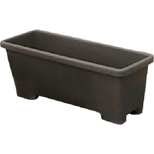 IRIS117372足付プランターダークブラウン900-DBR