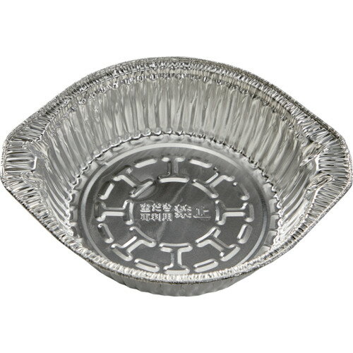 TRUSCO IH対応鍋 なべ型 20枚入 外径203*177mm 内径161mm 底径130mm 深さ46mm IH2074B2