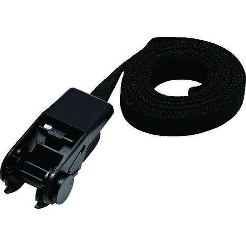 TRUSCO M荷造機 樹脂製ベルト荷締機 幅25mmX長さ5m 黒 TPT-255BK-A