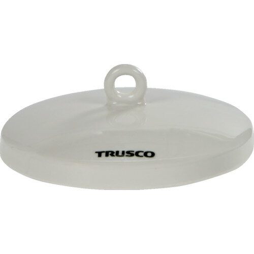 TRUSCO 磁製C型るつぼ フタ 90ml 規格C4 CR90-C4-F