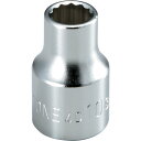 TONE ソケット(12角) 10mm 4D10