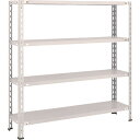 TRUSCO スチールラック 軽量棚 中棚ボルトレス型1200X300X1200 4段 L44V-14
