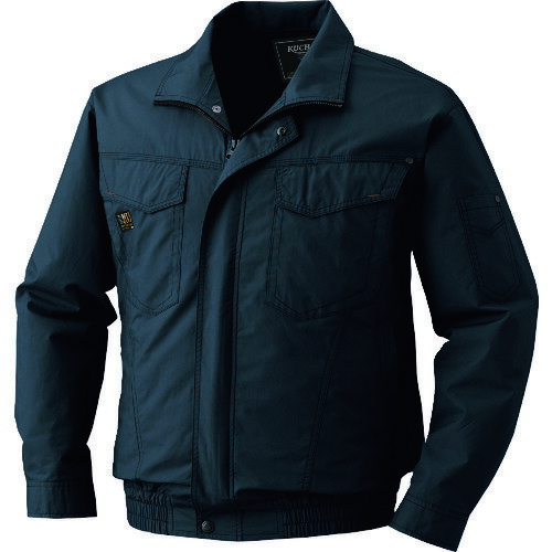 空調服 綿薄手タチエリウェアのみ チャコール 3L KU91400-C69-S5