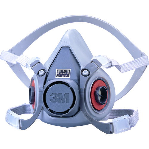 Gas Masks - 3M 防毒マスク半面形面体 6000 Sサイズ 6000S