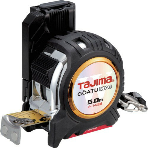 タジマ剛厚G25mm幅5.0m左セフダブルマグ右基点目盛GASFGLWM2550LR