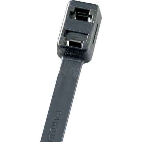 PANDUIT ダブルループ結束バンド 耐熱性黒 4.8*193*1.3 (1000本入) PLB2S-M30