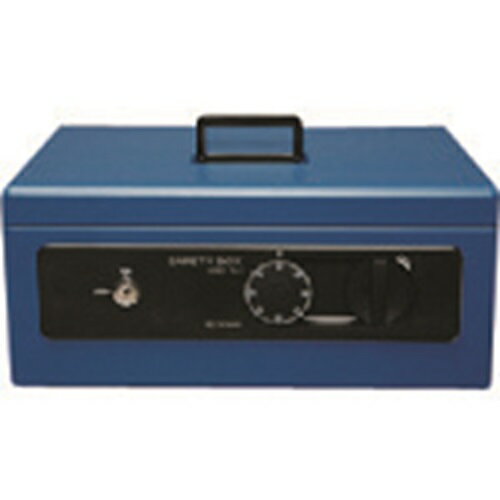 IRIS 558234 手提げ金庫 SBX-A4 ブルー SBX-A4-BL