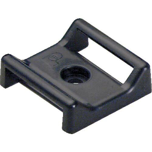 パンドウイット タックタイ用タイマウント M3ネジ止め 黒 (100個入) ABMTS6C20