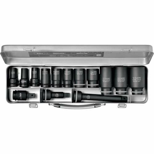 KTC12.7sq.インパクトレンチ用ソケットレンチセット(セミディープ薄肉)TBP4M11TPA