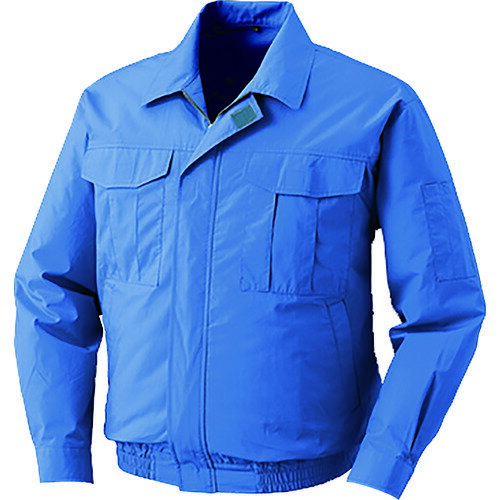 空調服 冷却上着 綿薄手ワーク空調服[[R下]]KU90550 ウエアのみ ライトブルー 3L KU90550-C24-S5