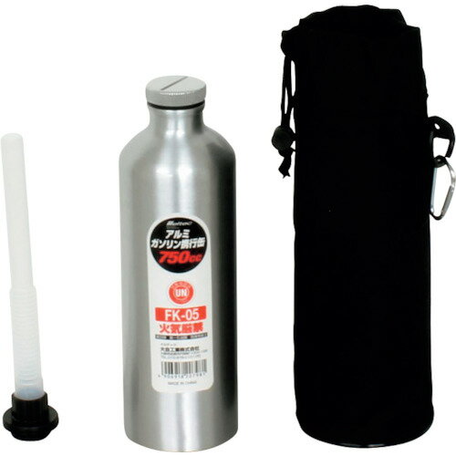 メルテック ガソリンアルミボトル750CC FK-05