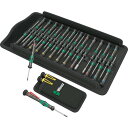 Wera (数量限定)精密ドライバー28本セット ビッグパック2 (ポケットポーチ付き) 134027