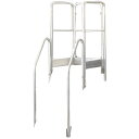TRUSCO 踏み台TDAD用フルセット手すり 高さ900mm 本体高さ0.90m〜1.80m用 TDAD-TF