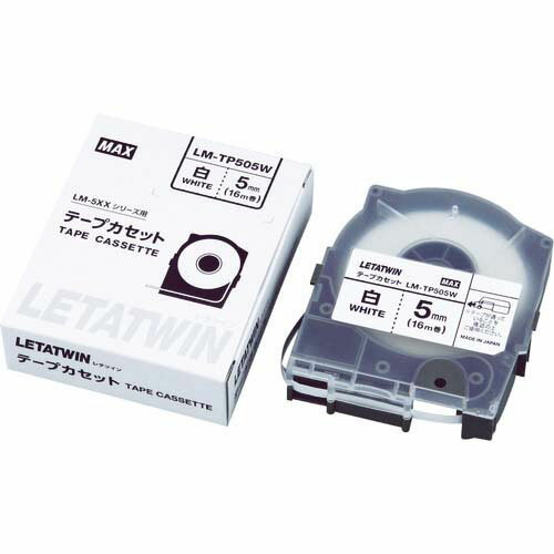 樂天商城 - MAXチューブマーカーレタツイン専用テープカセットLM-TP505W