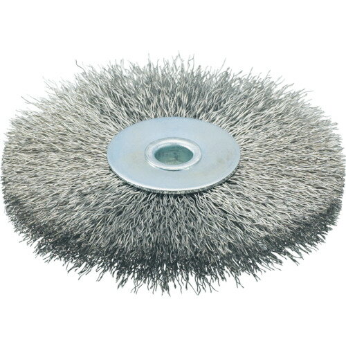 TRUSCO ホイルブラシ 100×10mm穴 ステンレス線 線径0.3 TB6353