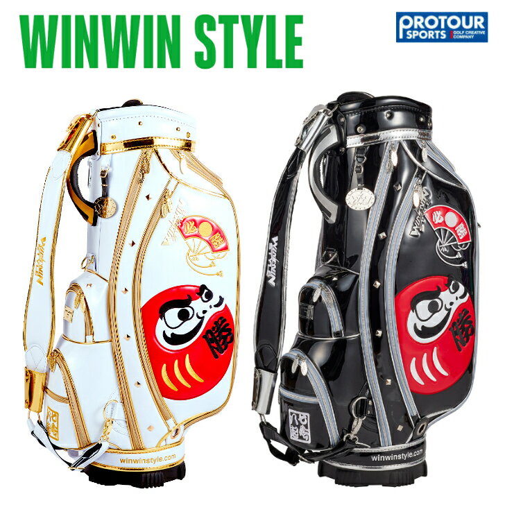 WINWIN STYLE ウィンウィンスタイル だるま キャディバッグ CB-383/CB-384
