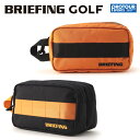 ブリーフィング BRIEFING DOUBLE ZIP POUCH GOLF AIR CR ブリーフィング ポーチ BRG221G48