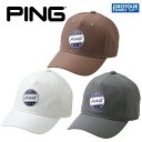 PING ピン サークルパッチ キャップ HW-U2208 限定モデル