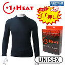 +1 HEAT プラスワンヒート 防寒 インナー シャツ 冬用 ゴルフ（日本製）