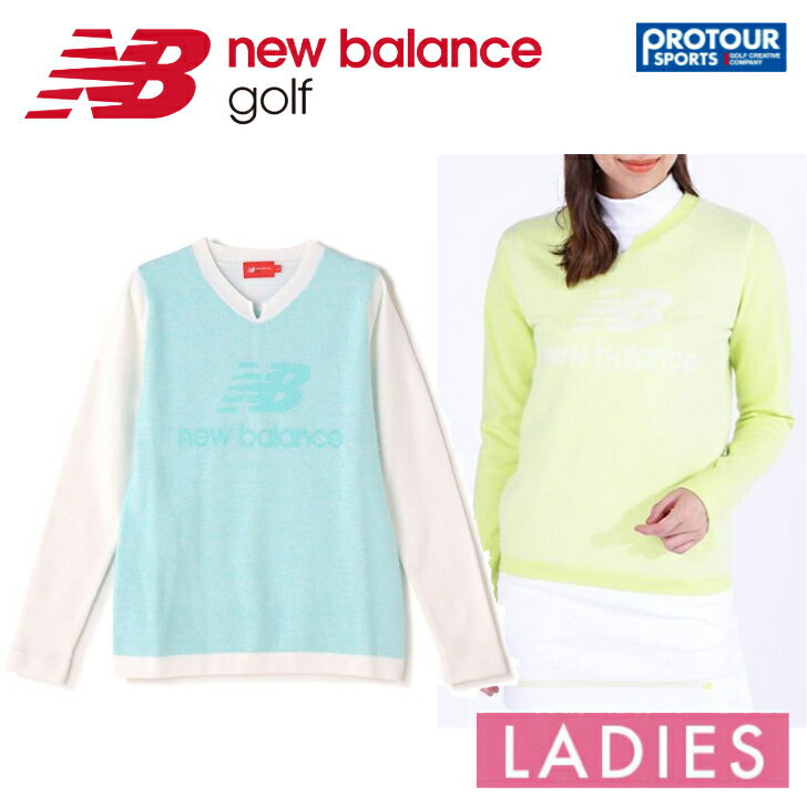 NEW BALANCE ニューバランス クルーネック セーター 012-3270504 (レディース)