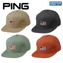 PING ピン ネイティブフラットビル キャップ HW-N2501