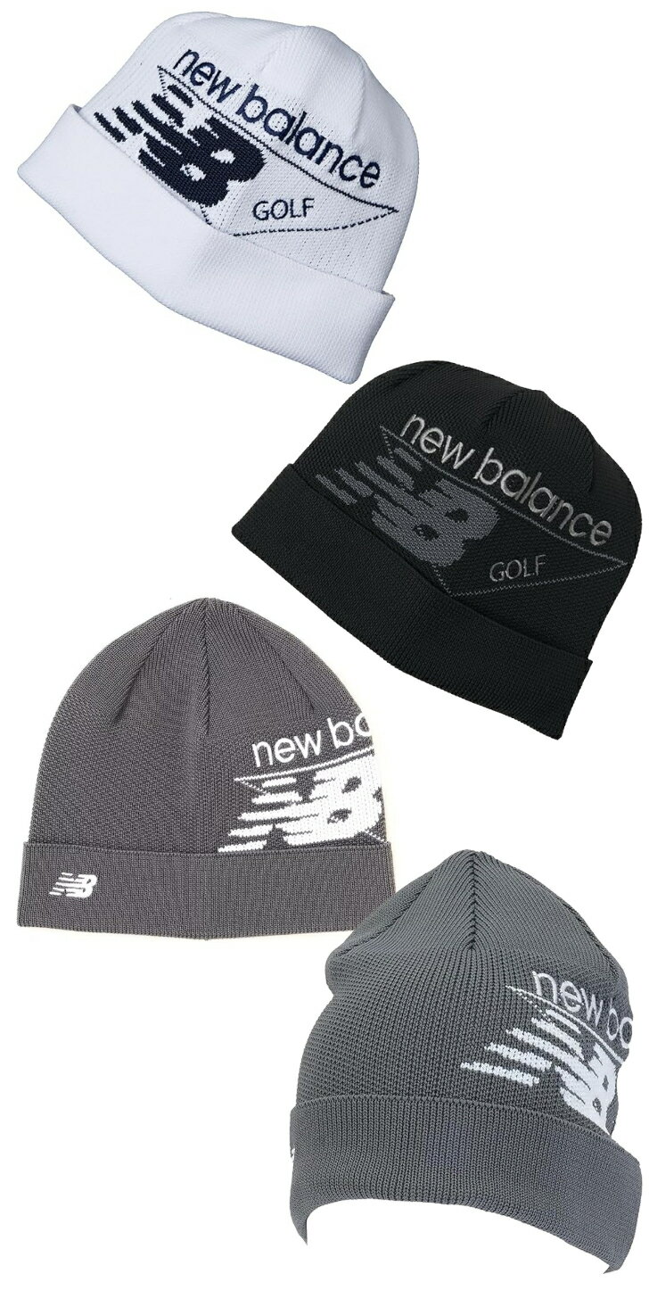 NEW BALANCE ニューバランス トライアングルNBロゴ ビーニー 012 4287003　ニット帽