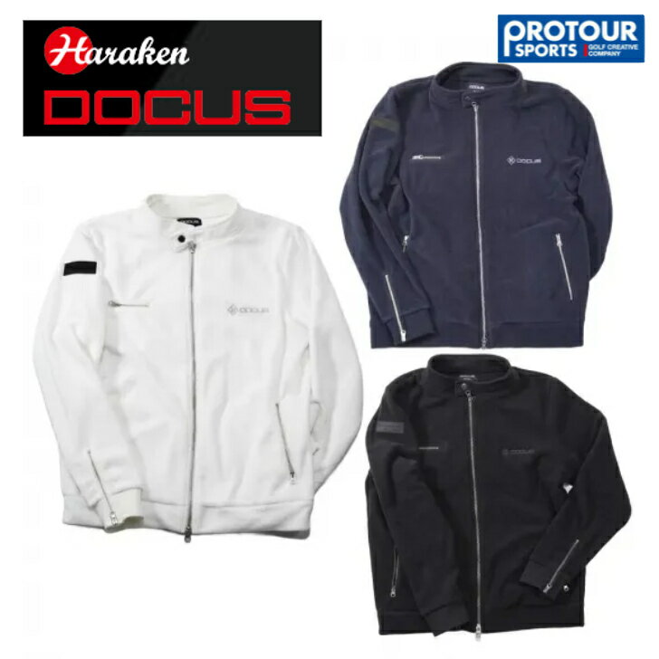 HARAKEN DOCUS ドゥーカス フリース ライダースジャケット DCM25A006