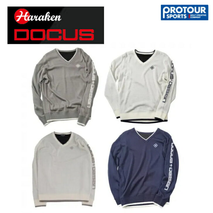 HARAKEN DOCUS ドゥーカス Vネックウィンドセーター DCM25A011