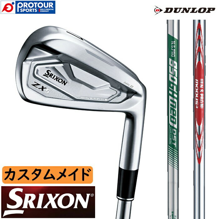 DUNLOP SRIXON ZX5 Mk II IRON N.S.PRO DST CUSTOM / XN\ ZX5 Mk2 ACA Pi N.S.PRO DST X`[ JX^ 󒍐Y