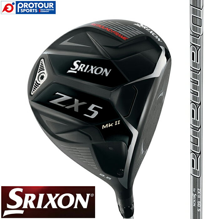 DUNLOP SRIXON ZX5 Mk II DRIVER / _bv XN\ ZX5 Mk II hCo[ Diamana ZX-II50 J[{Vtg cA[xxbgo[360Obv iobNCȂAGolf PrideSj