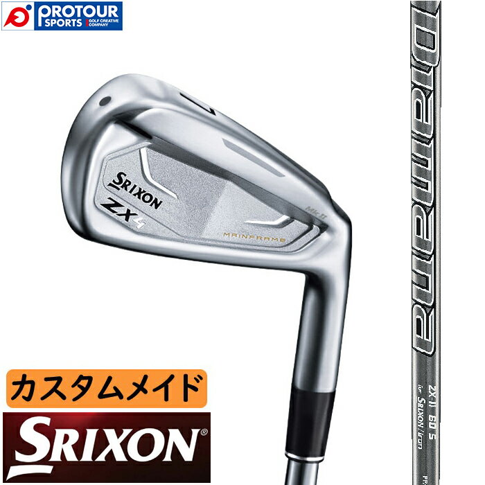 DUNLOP SRIXON ZX4 Mk II IRON Diamana ZX CUSTOM / _bv XN\ ZX4 Mk2 ACA Pi fBA}i ZX JX^ 󒍐Y