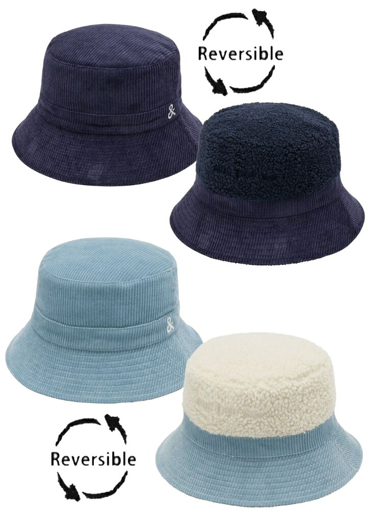 and per se アンパスィ リバーシブルハット AUF8625