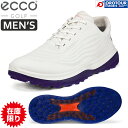 【在庫限り】ECCO M GOLF LT1 LACE 132264-11007 / エコー メンズ ゴルフ エルティーワン WHITE/BLUE ECCO-TE...
