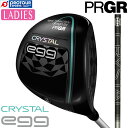 PRGR CRYSTAL egg DRIVER / プロギア クリスタル エッグ ドライバー レディース 2025年モデル クリスタルシャフト ヘッドカバー付 ...