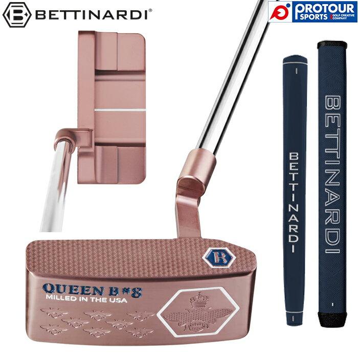 BETTINARDI Queen B QB8 PUTTER / ベティナルディ クイーンビー QB8 プランバー パター 2025年モデル 日本正規品 ヘッドカバー付き 人気 送料無料