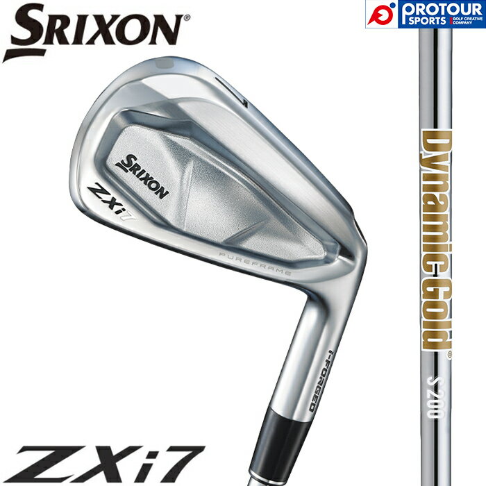 DUNLOP SRIXON ZXi7 IRON / ダンロップ スリクソン ZXi7 アイアン 6本セット(＃5-9,PW) 2025年モデル ダイナミックゴールド シャフト 送料無料 アイアンセット