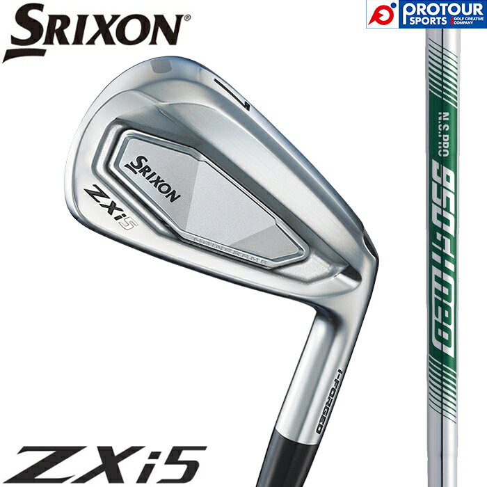 Rakuten - DUNLOP SRIXON ZXi5 IRON / ダンロップ スリクソン ZXi5 アイアン 6本セット(＃5-9,PW) 2025年モデル N.S.PRO 950GH neo スチールシャフト 送料無料 アイアンセット