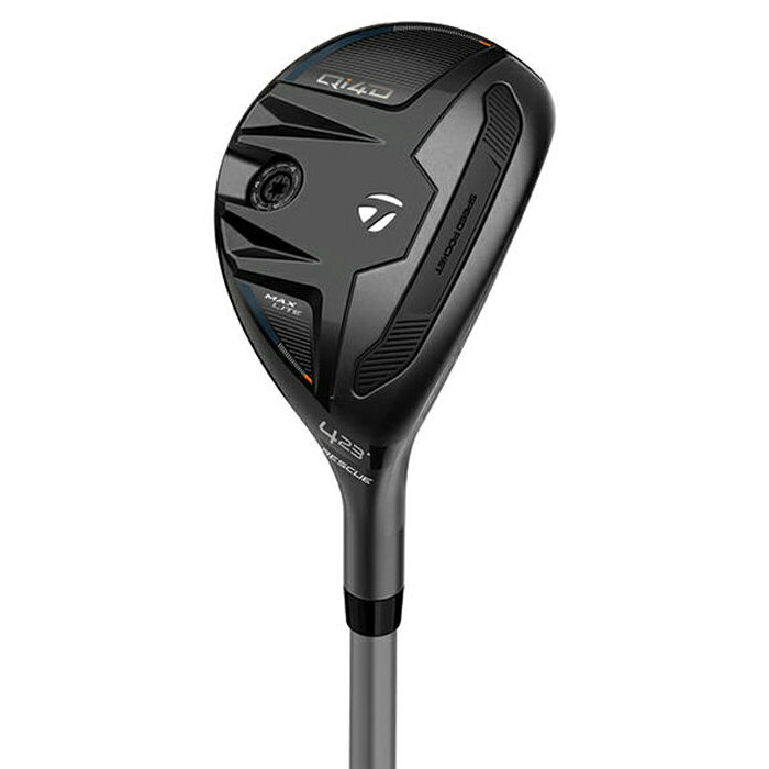 TaylorMade Qi4D MAX LITE RESCUE / テーラーメイド キューアイ フォーディー マックス ライト レスキュー REAX 45 2026年モデル ヘッドカバー付 UT ユーティリティ 軽量モデル カーボンシャフト 送料無料