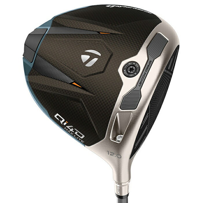 TaylorMade Qi4D MAX LITE WOMENS DRIVER / テーラーメイド キューアイ フォーディー マックス ライト ウィメンズ ドライバー REAX 40 Mid Rotation Blue カーボンシャフト 2026年モデル ヘッドカバー付 レディースドライバー 送料無料